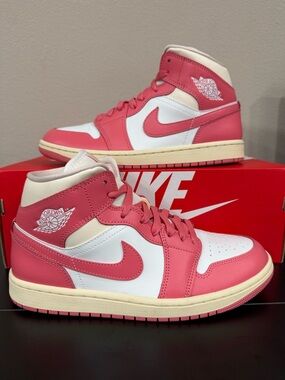 Size 9.5 - Women’s Air Jordan 1 Mid “Guava Ice”